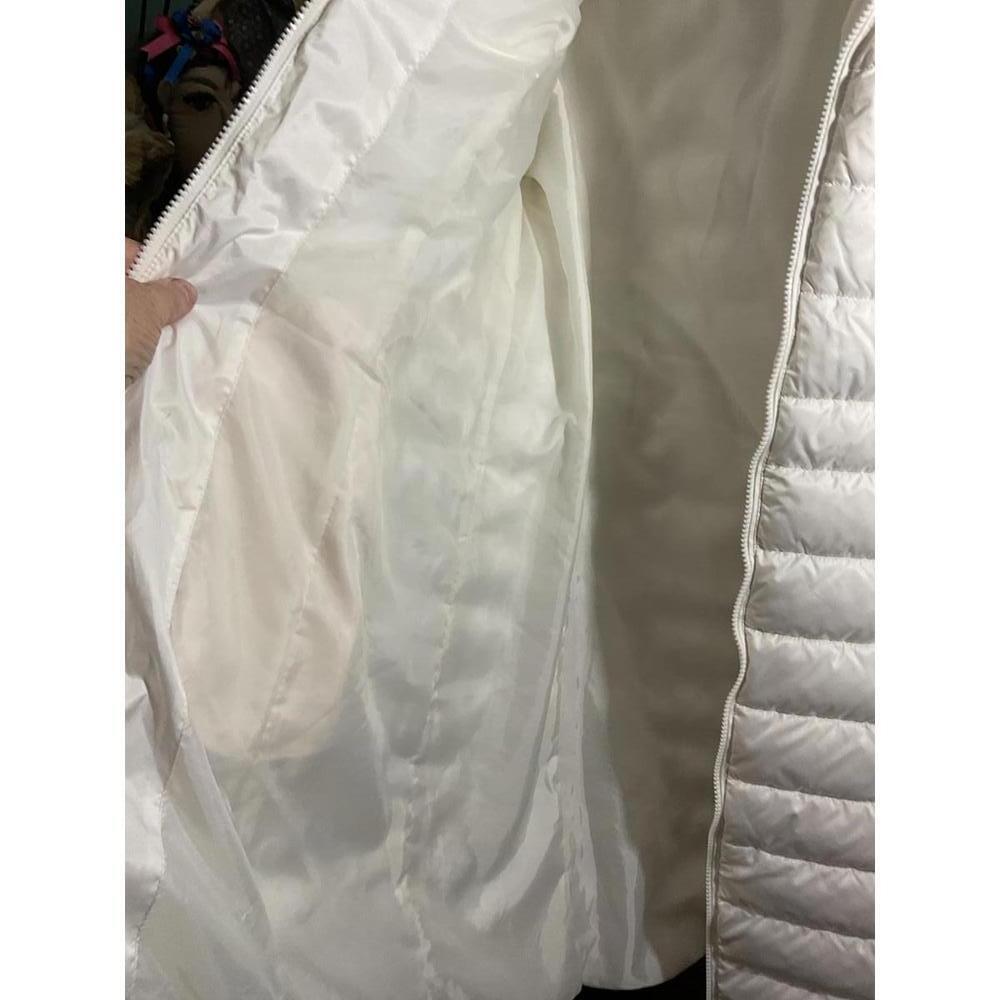 Liz Claiborne White Women's Puffer Coat with Hood XL - Picture 11 of 15